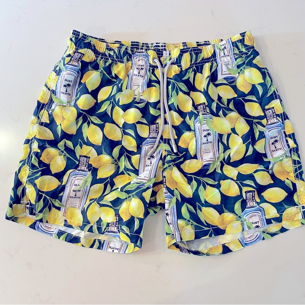MC2 Saint Barth Gustavia Gin & Lemon Men’s Slim-Fit Swim Short